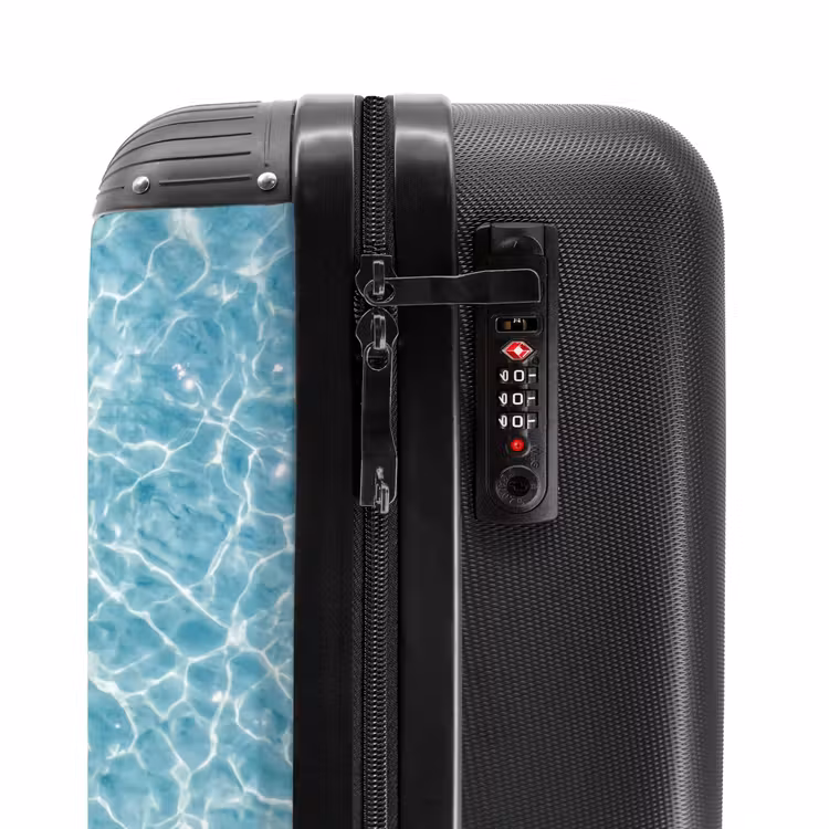 Suitcase - Surfboard - Water - Swimsuit - Orange — 6