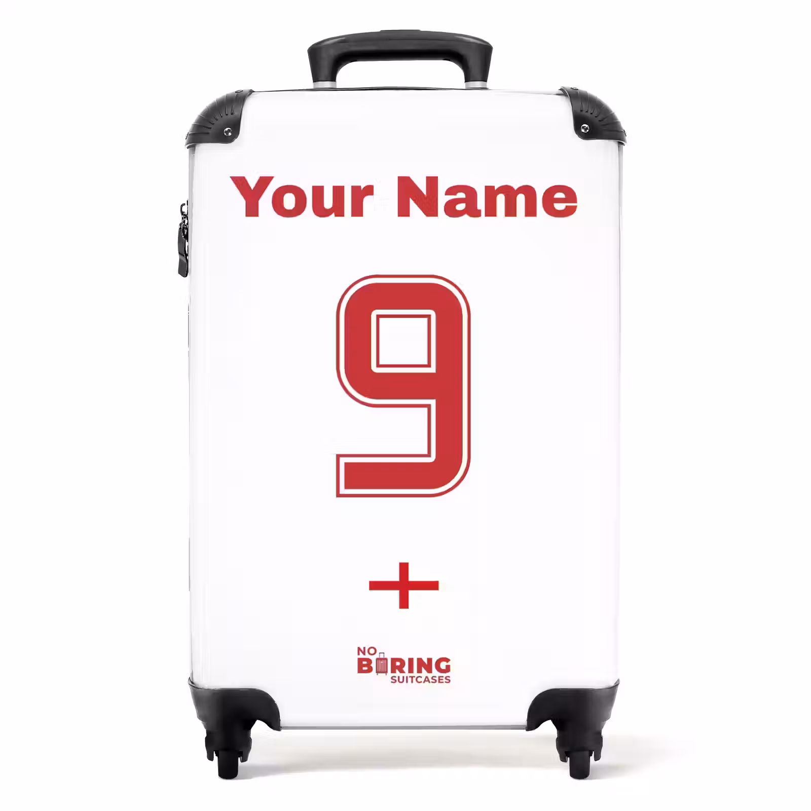 Suitcase with name - England home jersey — 1