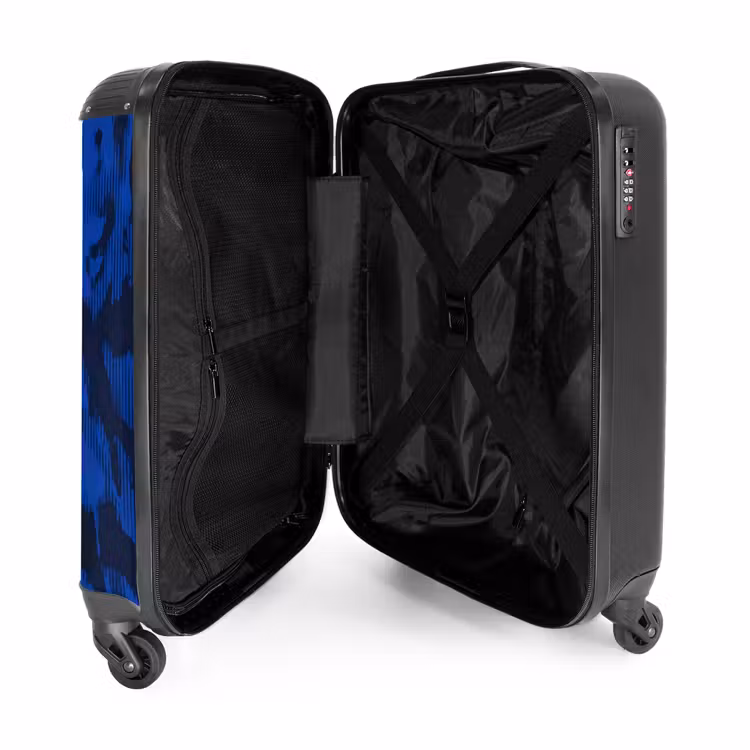 Suitcase with name - Brazil away jersey — 5