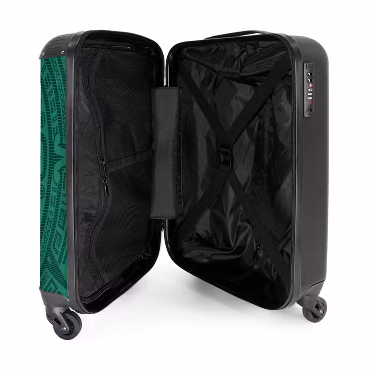 Suitcase with name - Mexico home jersey — 5