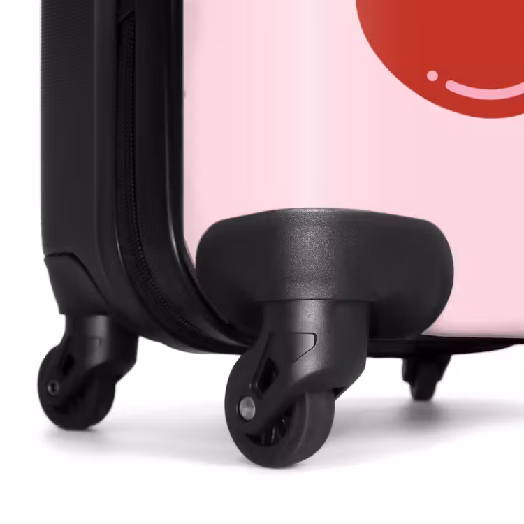 Suitcase - Flower - Pink - Hearts — 7