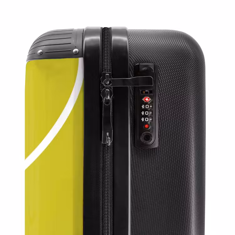Suitcase - Green - Hearts - White — 6