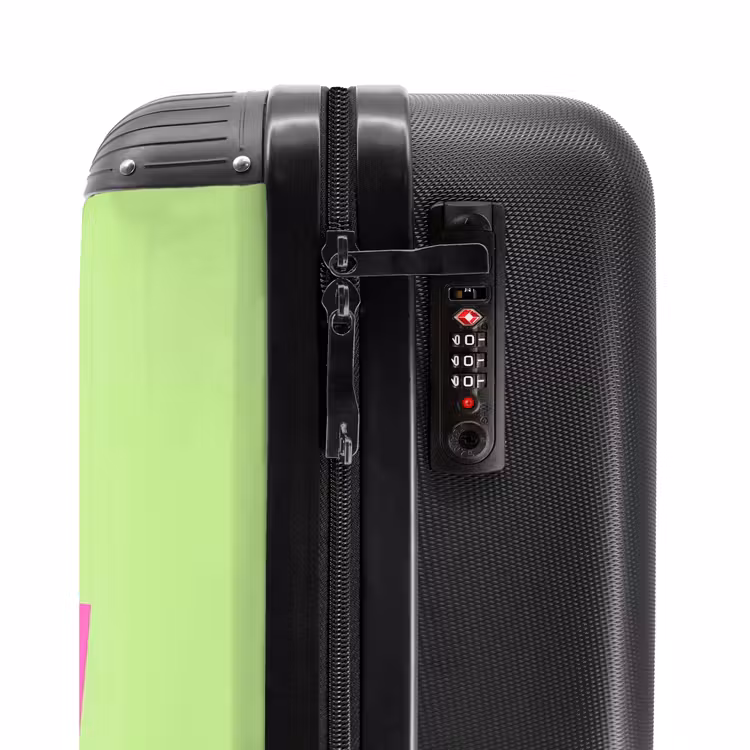 Suitcase - Green - Neon - Quote — 6