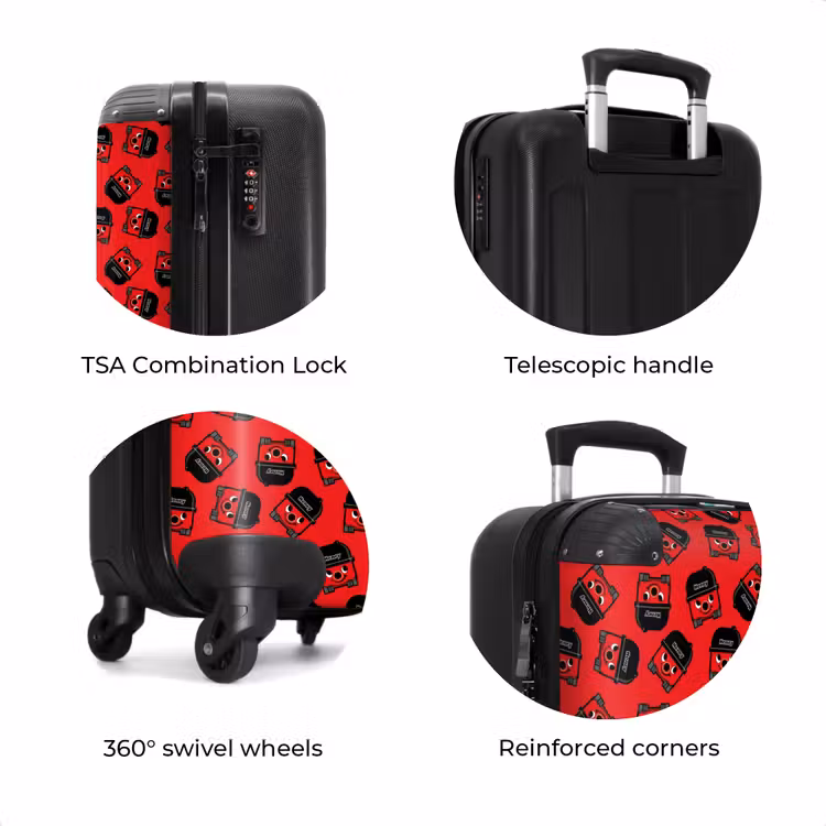 Suitcase - Henry - Red - Vacuum Cleaner — 8