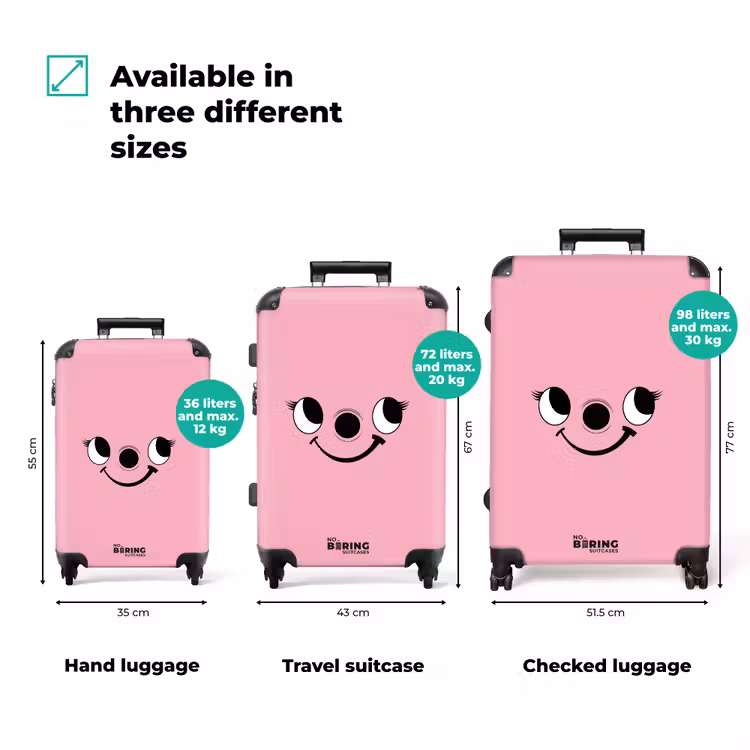 Suitcase - Hetty - Pink - Vacuum Cleaner — 3