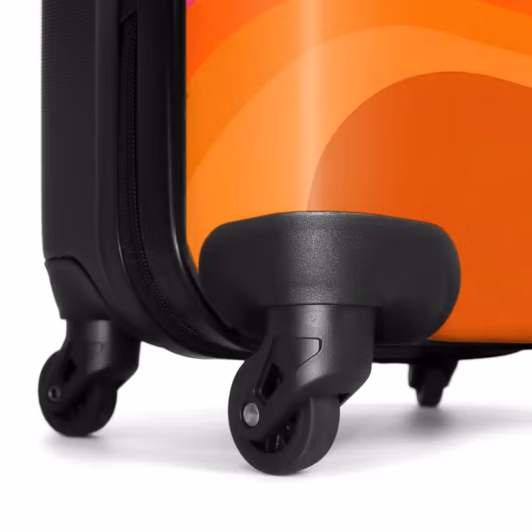 Suitcase - Retro - Waves - Colorful — 7