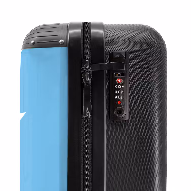 Suitcase - Smiley - Blue - Lightning — 6