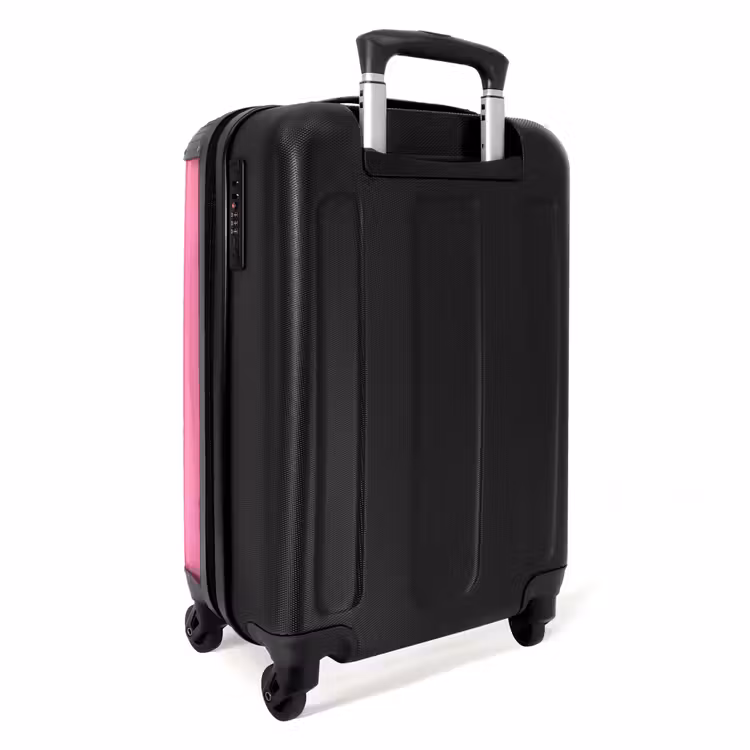 Suitcase - Smiley - Flower - Pink — 4