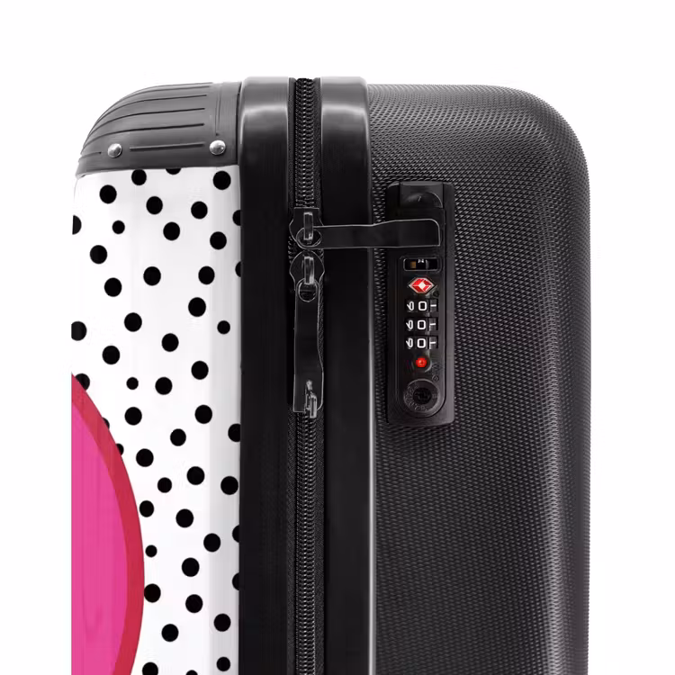 Suitcase - Smiley - Pink - Dots — 6