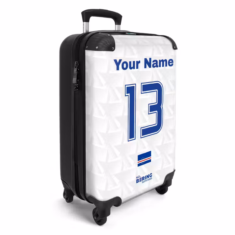 Suitcase with name - Cape Verde away jersey — 2