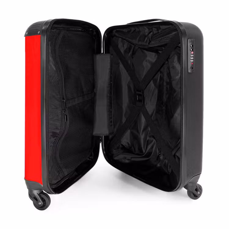 Suitcase with name - Norway home jersey — 5
