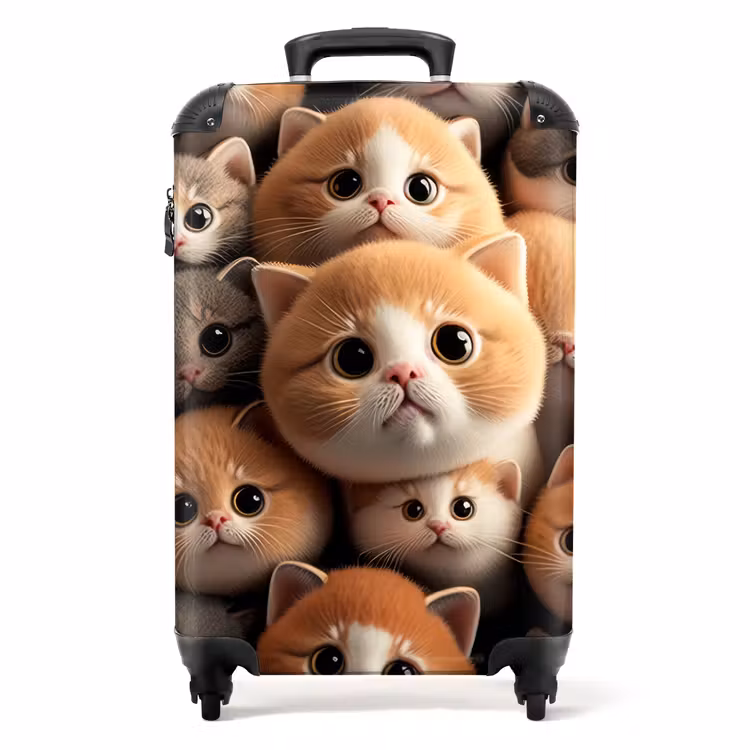 Suitcase - Cuddle Cats — 1