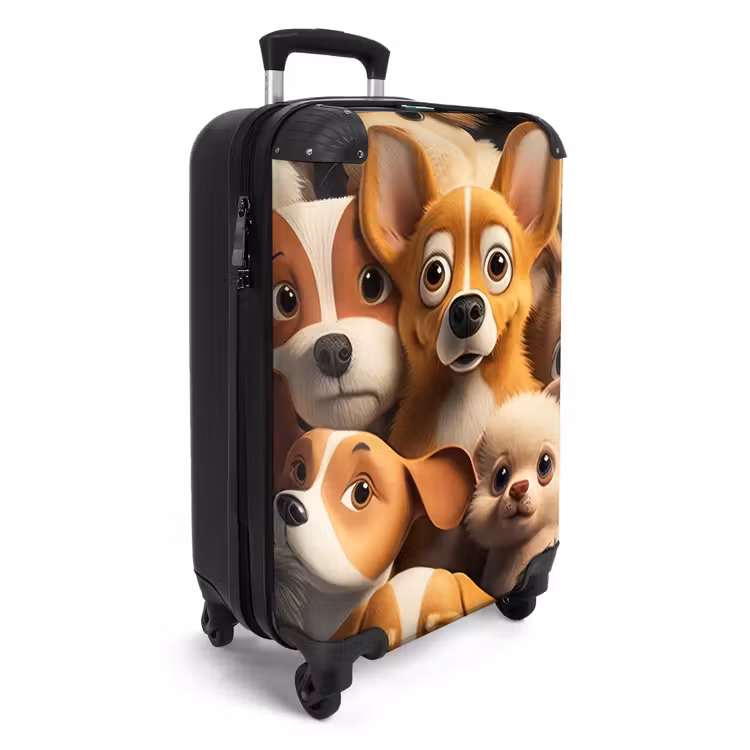 Suitcase - Merry Dogs — 2