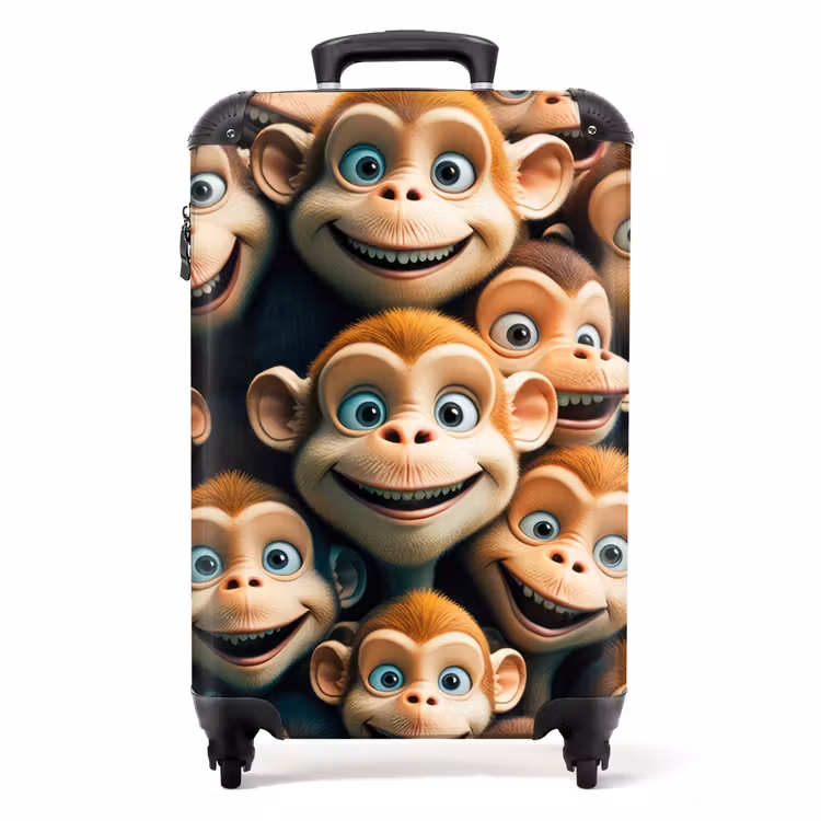 Suitcase - Monkey Strokes — 1
