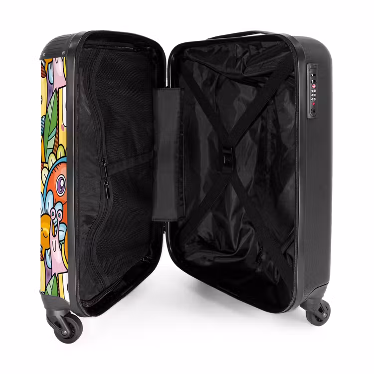 Suitcase - Monster with Dots — 4