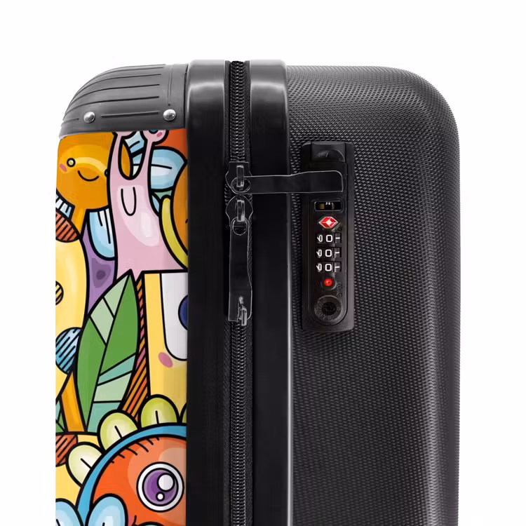 Suitcase - Monster with Dots — 5