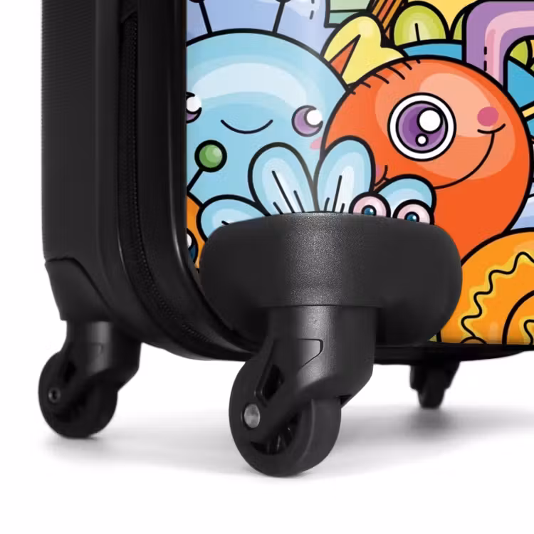Suitcase - Monster with Dots — 6