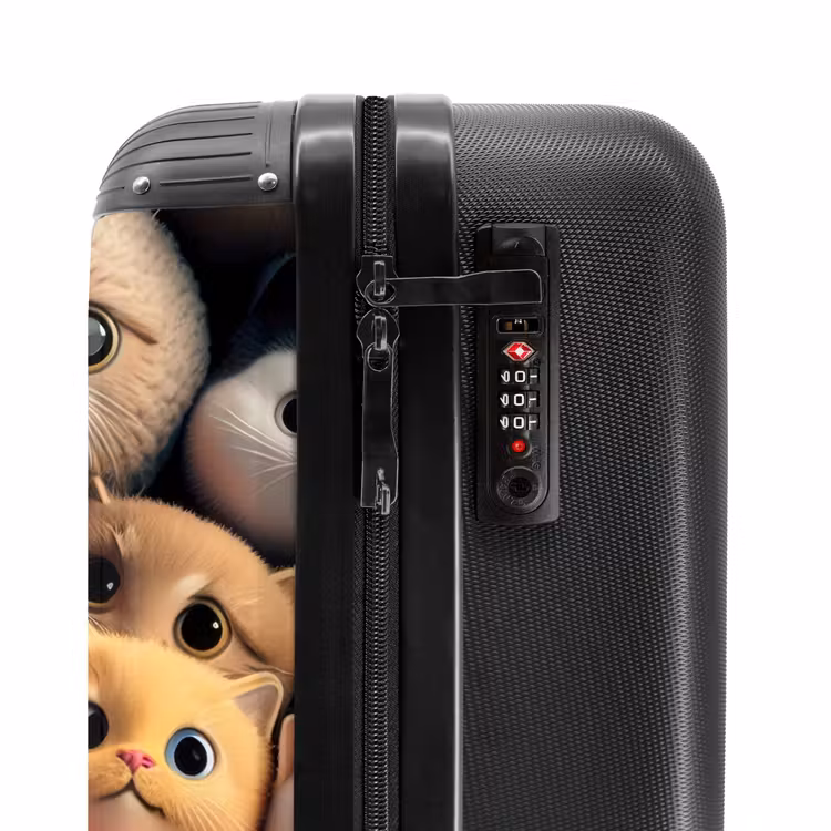 Suitcase - Orange Cats — 5