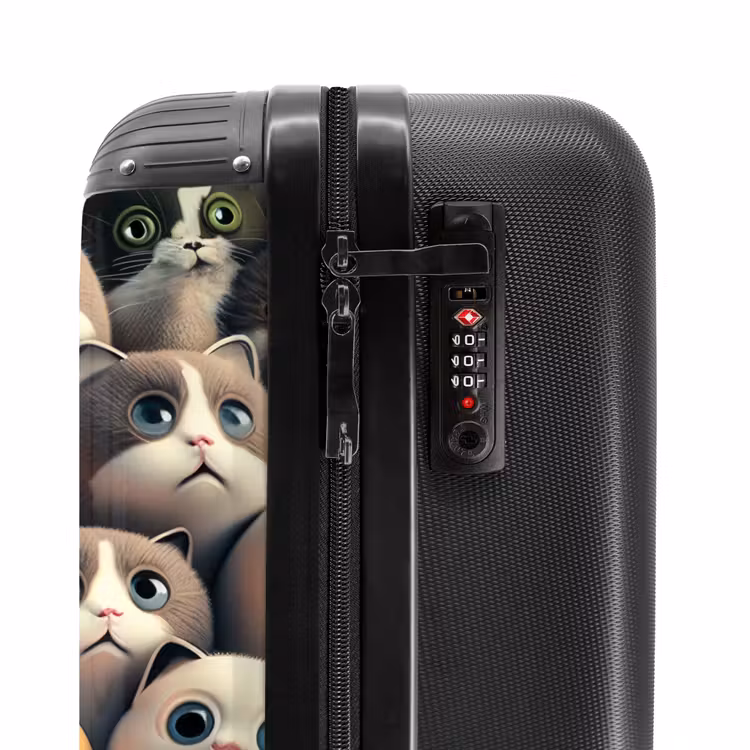 Suitcase - Patches of Cats — 5