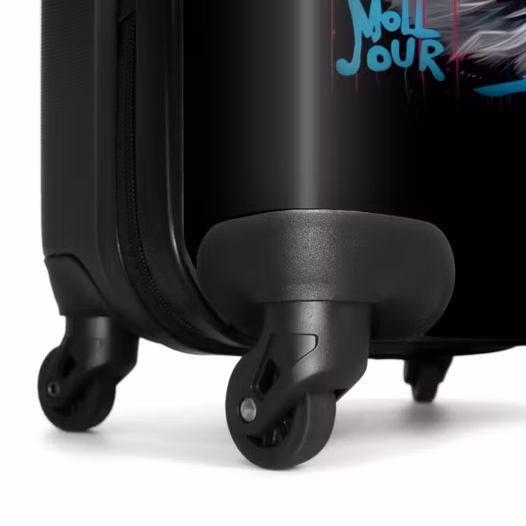 Suitcase - Cat with colorful brush strokes — 7