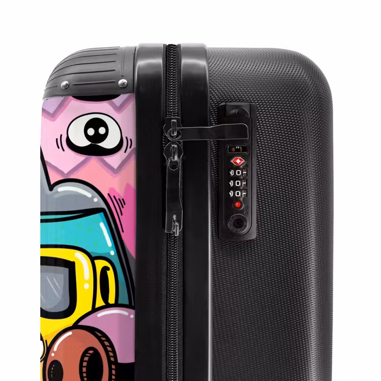 Suitcase - Colorful Monster Parade — 5
