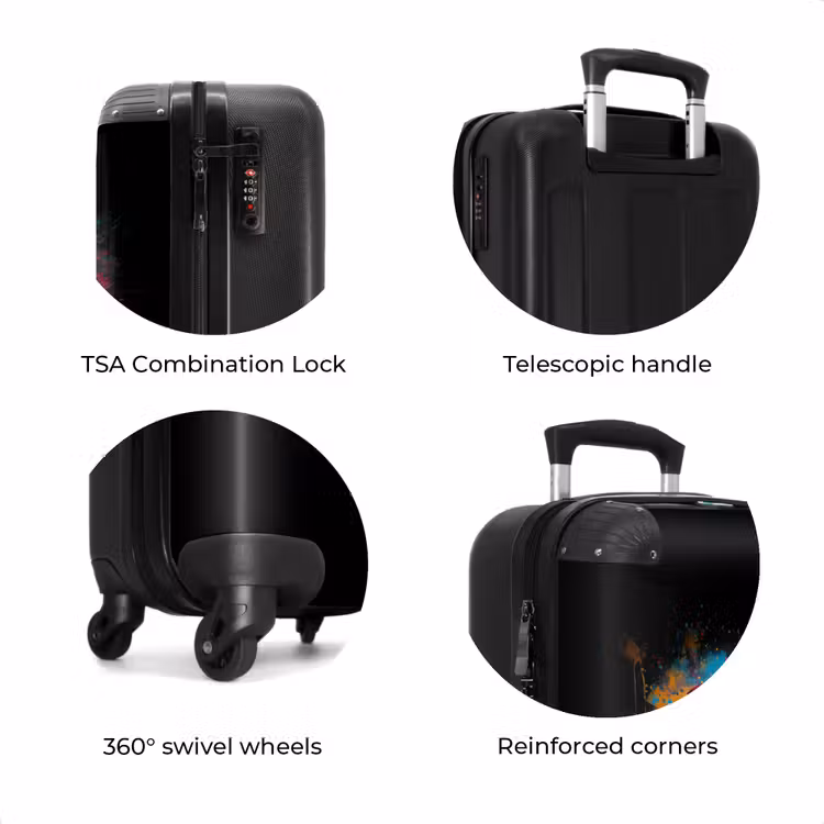 Suitcase - Game controller covered in paint — 8