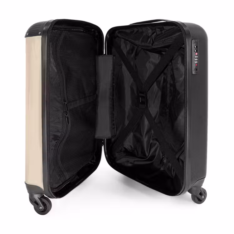 Suitcase - Kitten in the colors beige and white — 4