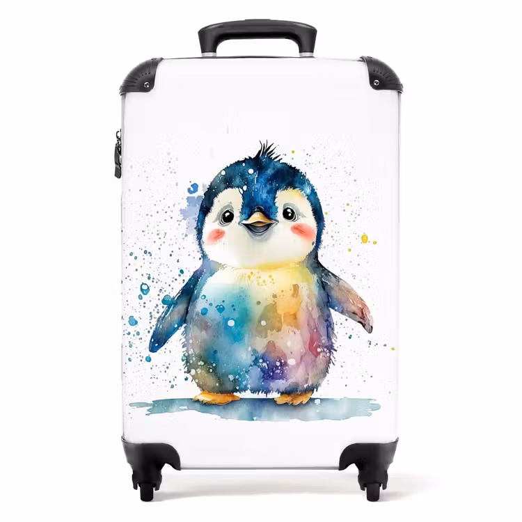 Suitcase - Picasso penguin — 1