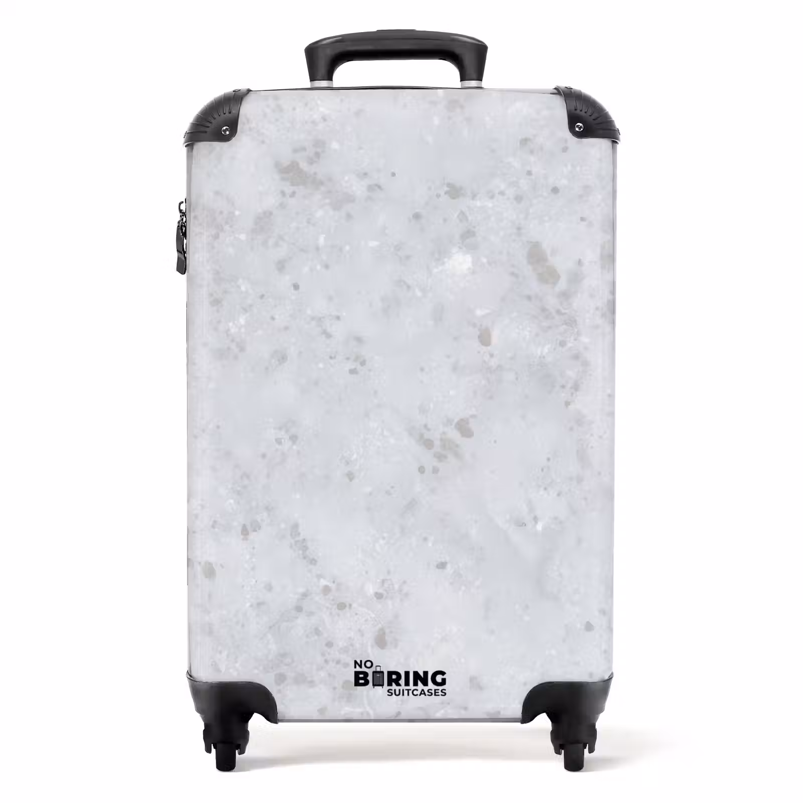 Suitcase - Gray - Terrazzo effect - Concrete — 1