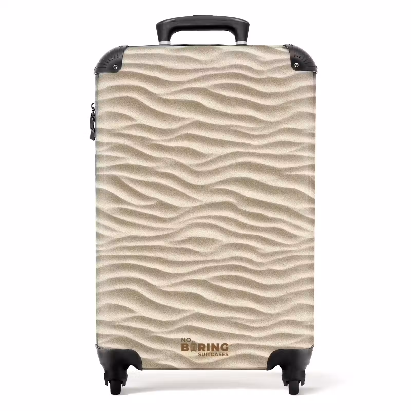 Suitcase - Sand - Waves - Beige — 1