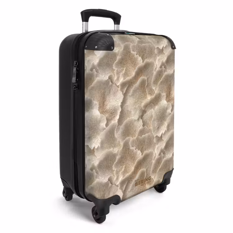 Suitcase - Fan textures - Beige - Fiber texture — 2