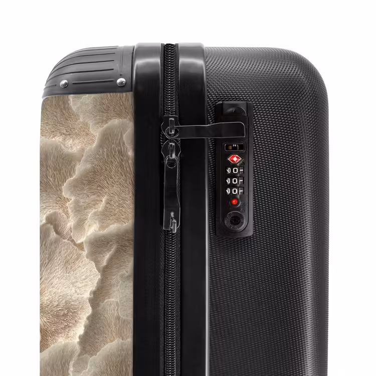 Suitcase - Fan textures - Beige - Fiber texture — 6