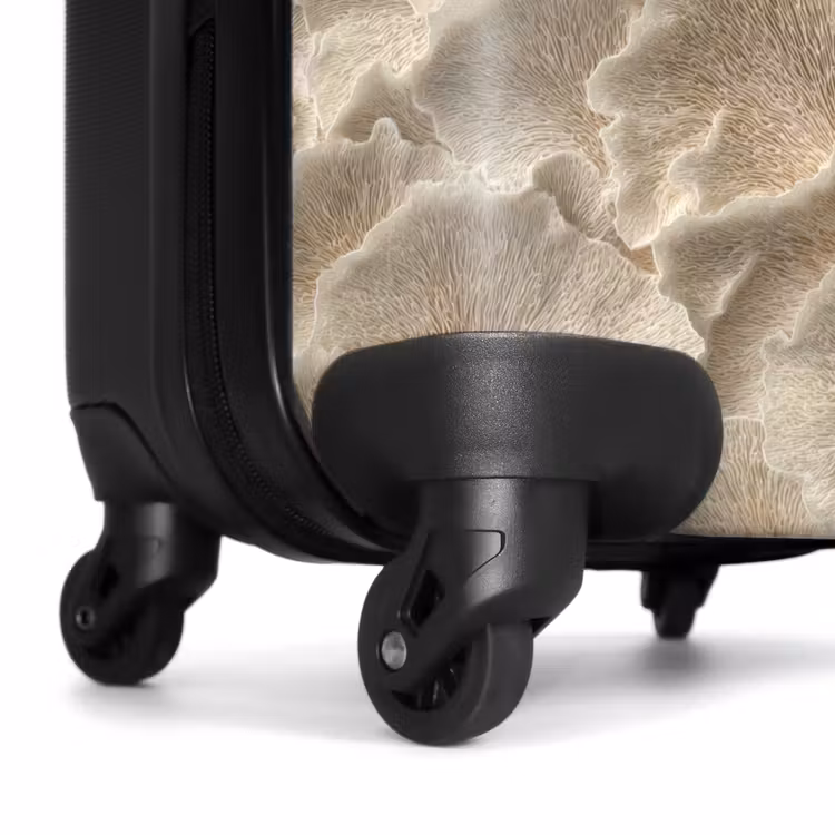 Suitcase - Fan textures - Beige - Fiber texture — 7