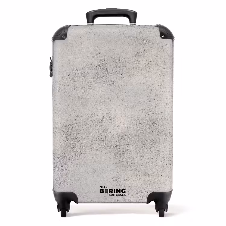 Suitcase - Gray - Concrete - Industrial — 1