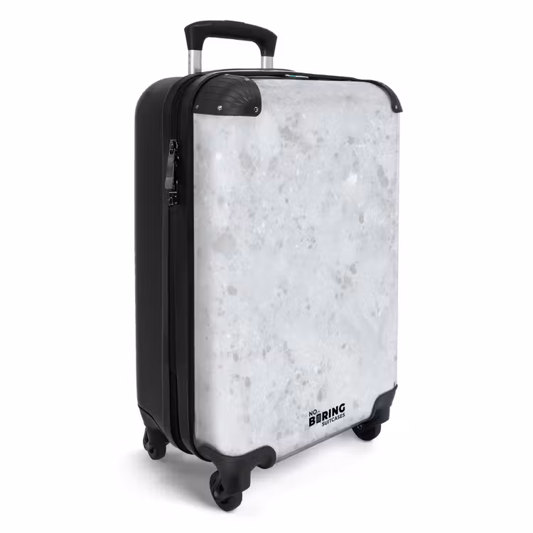 Suitcase - Gray - Terrazzo effect - Concrete — 2