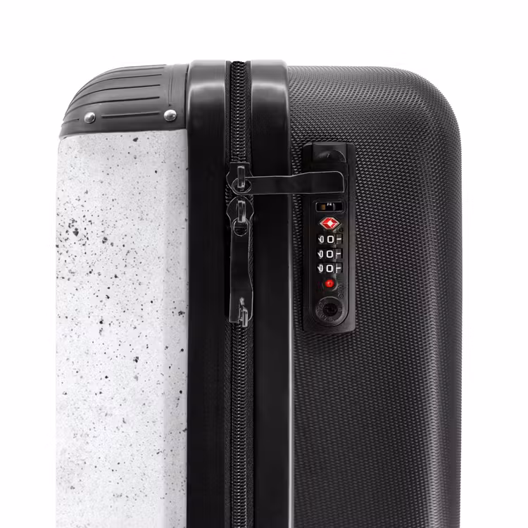 Suitcase - Light gray - Concrete texture - Subtle — 6