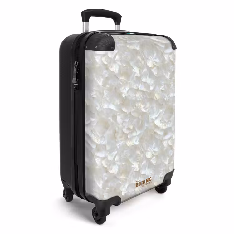 Suitcase - Pearl Gloss - White - Shell — 2