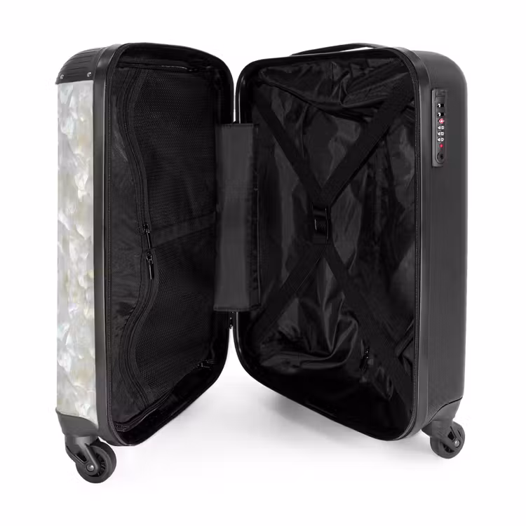Suitcase - Pearl Gloss - White - Shell — 5