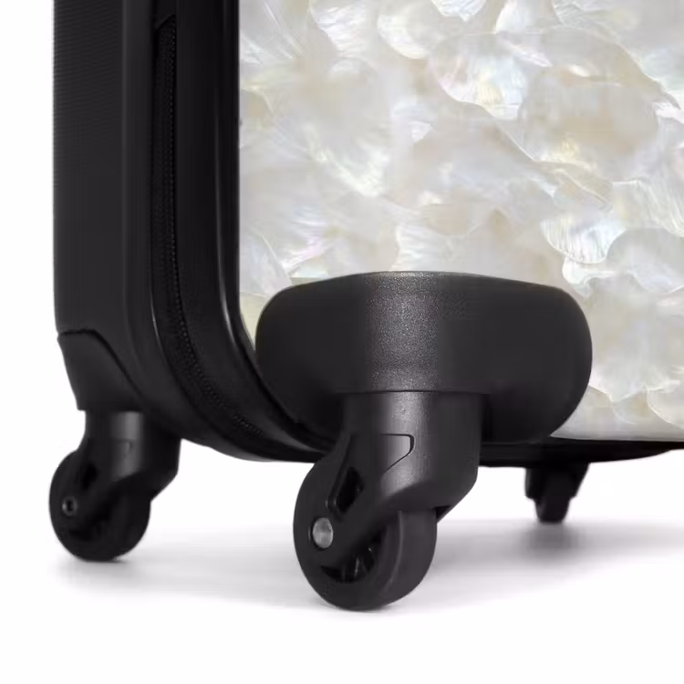 Suitcase - Pearl Gloss - White - Shell — 7