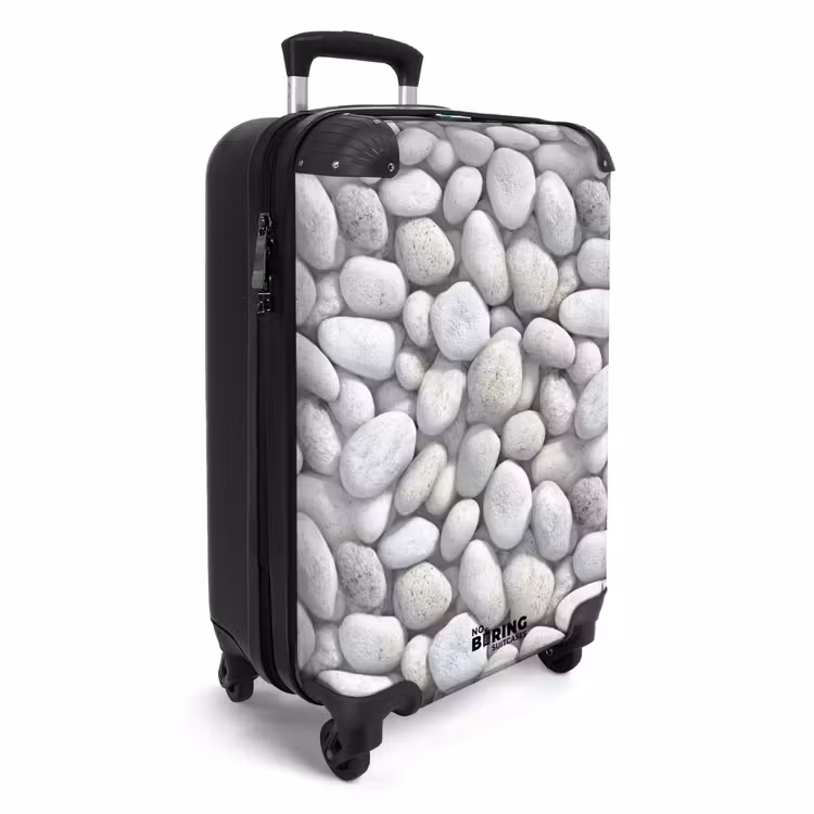 Suitcase - Rhinestones - Gray - Oval — 2