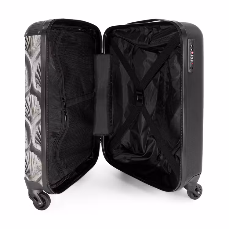 Suitcase - Sand - Shell Shape - Gray — 5