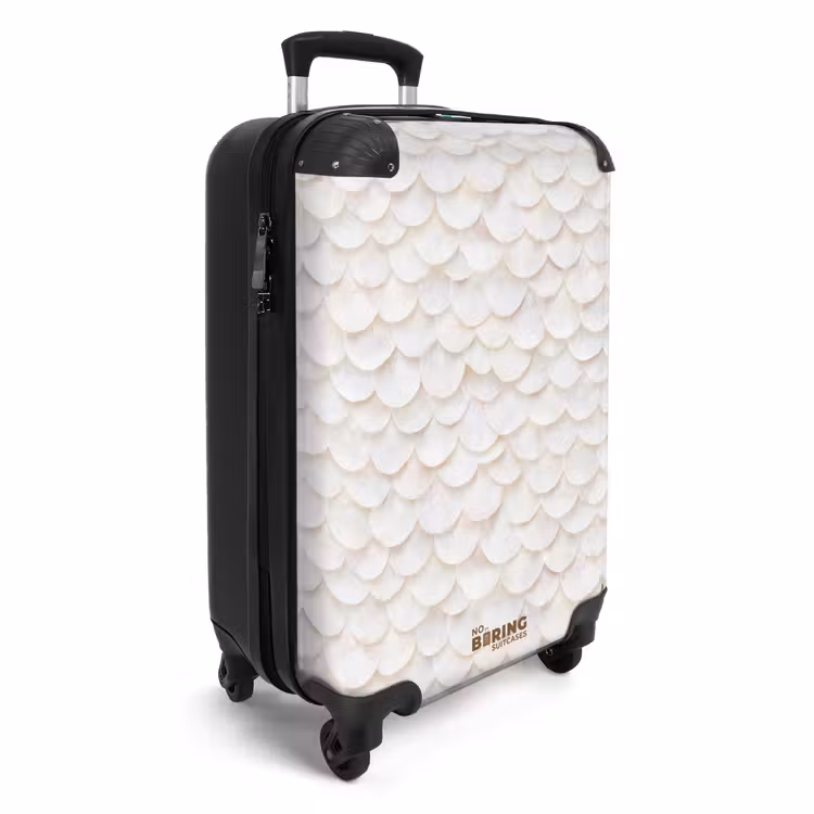 Suitcase - Scales - White - Elegant — 2