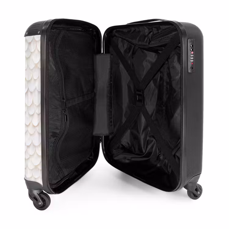 Suitcase - Scales - White - Elegant — 5