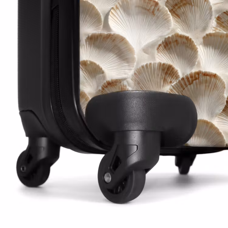 Suitcase - Shells - Fan Shape - White — 7