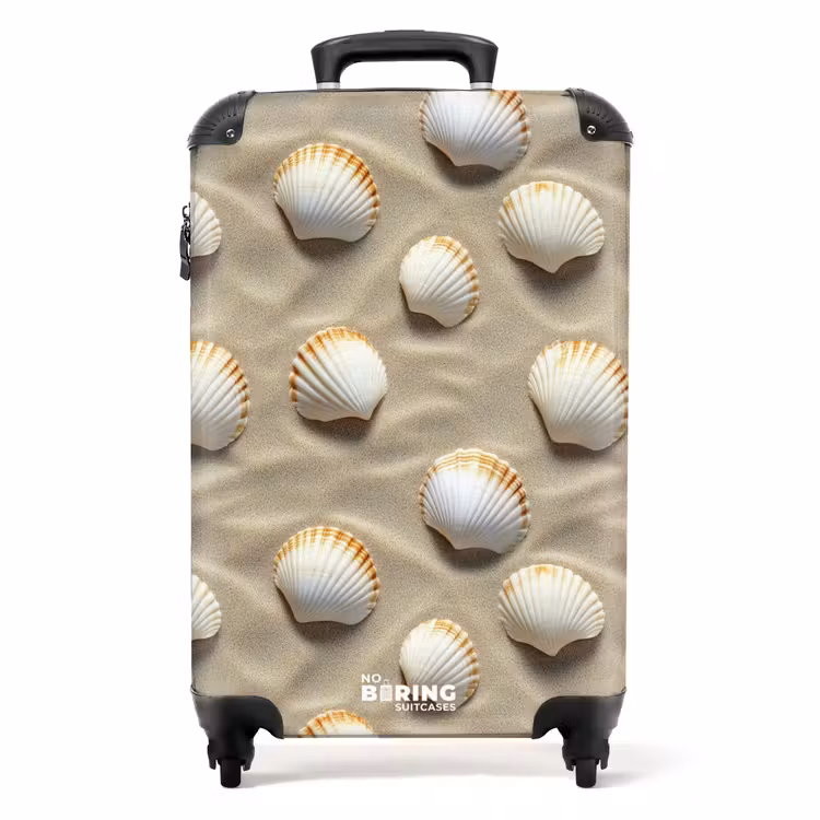 Suitcase - Shells - Sand - Maritime — 1