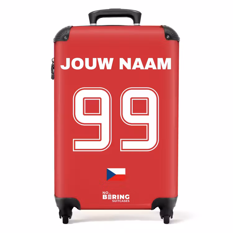 Suitcase - Czech Republic home jersey — 1