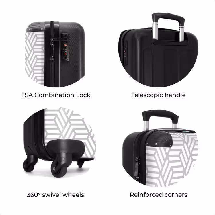 Suitcase - Graphic - Pattern - Modern - Striking — 8