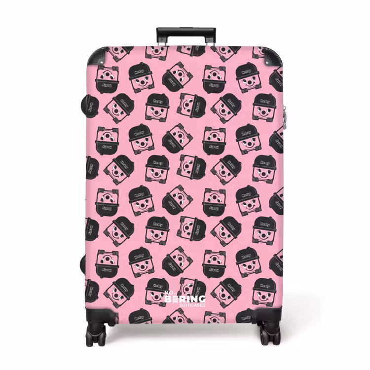 Suitcase - Hetty - Pink - Vacuum Cleaner — 1
