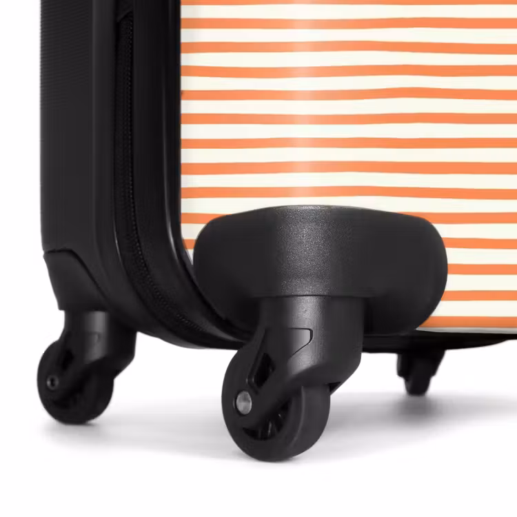 Suitcase - Stripe pattern orange — 7