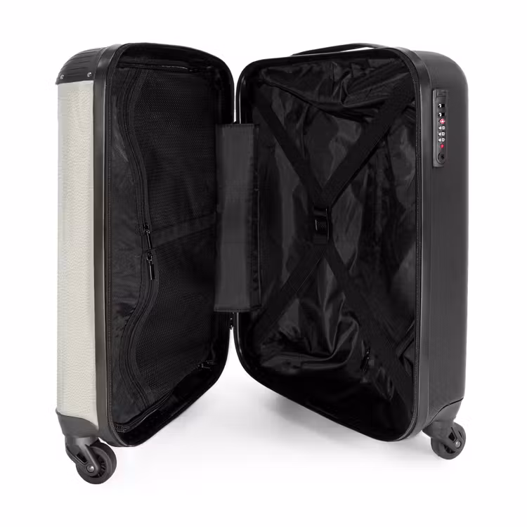 Suitcase - Wit leer patroon — 5
